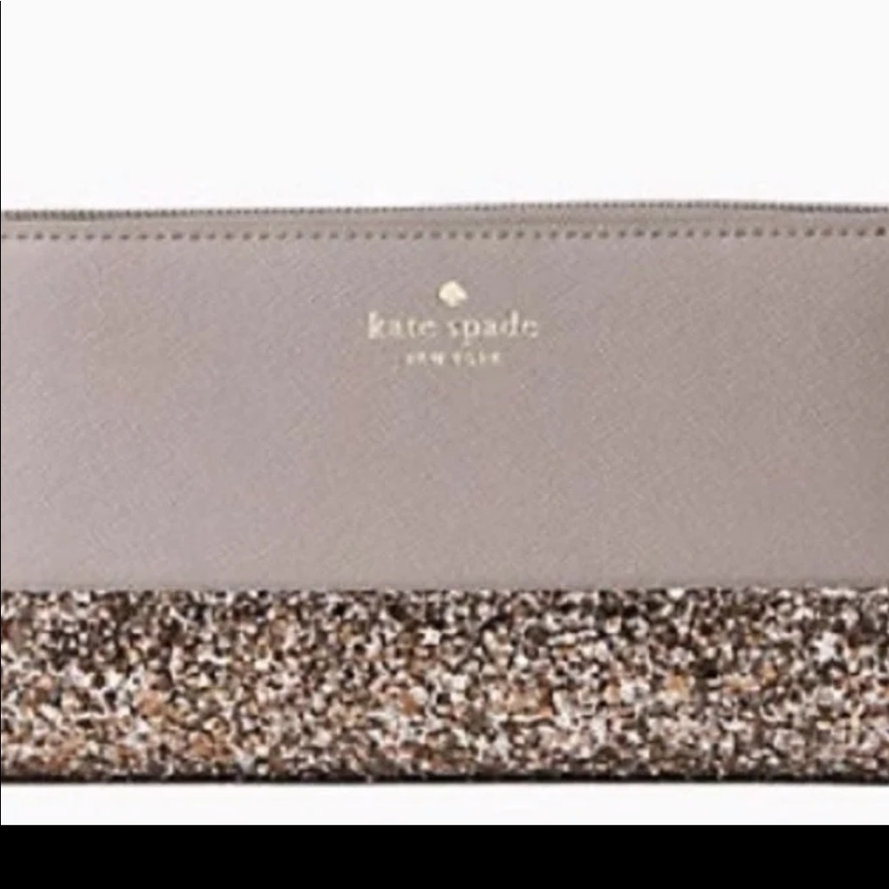 Kate spade rose gold wallet